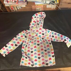Jumping Beans Multicolor Heart Hoodie